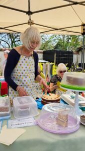 Tea and cakes from the WI